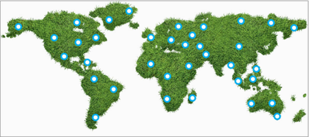 PRESENCE ACROSS 150+ COUNTRIES WORLDWIDE